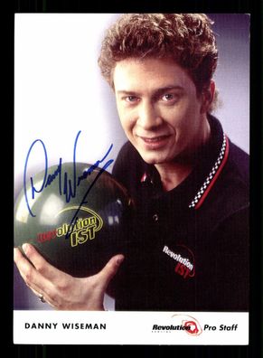 Danny Wisemann Autogrammkarte Original Signiert Bowling + G 37383