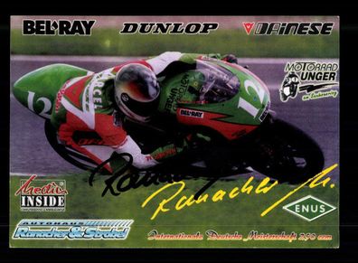 Ranacher Autogrammkarte Original Signiert Motorsport + A 224587