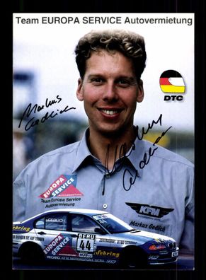 Markus Gedlich Autogrammkarte Original Signiert Motorsport + A 224592