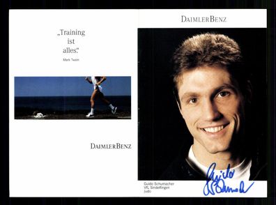 Guido Schumacher Autogrammkarte Original Signiert Judo + A 224631