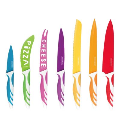 Royalty Line 7-Teiliges mehrfarbiges Messerset