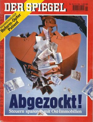 Der Spiegel Nr. 15 / 1994 Abgezockt! Steuern sparen mit Ost-Immobilien
