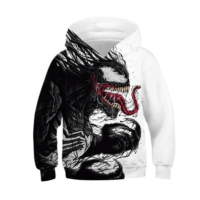 Junge Mädchen Venom 3D Druck Hoody Kinder Pullover Persönlichkeit Sweatshirts