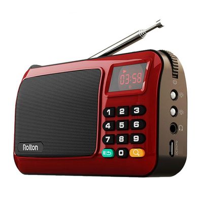 Rolton mni fm tragbarer radio lautsprecher, mp3 musikplayer