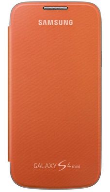 Samsung Galaxy S4 mini Flipcover orange Neuware DE Händler sofort lieferbar