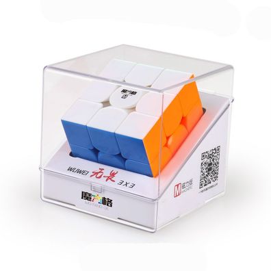 QiYi Wuwei 3x3 magnetic Cube - stickerless - Zauberwürfel Rubiks Speedcube Magi