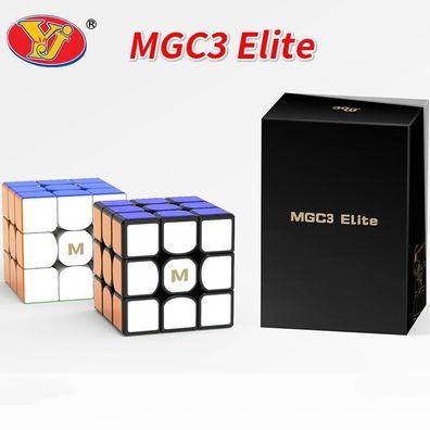 YJ MGC3 Elite 3x3 - stickerless - Zauberwürfel Rubiks Speedcube Magic