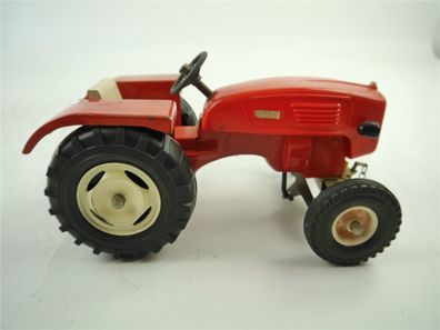 E320 Steiff Modellauto Blechspielzeug Traktor Ackerdiesel MAN 2F1 rot 1:20