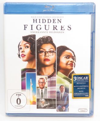 Hidden Figures - Unerkannte Heldinnen - Blu-ray - OVP