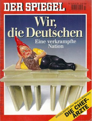 Der Spiegel Nr. 23 / 1994 Wir, die Deutschen - Eine verkrampfte Nation