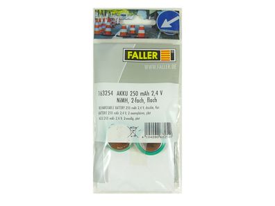 Modellbau Car System Ersatz Akku 250mAh NiMH flach, Faller H0 163254 neu OVP
