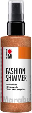 Marabu Textilsprühfarbe "Fashion Shimmer" 100 ml kupfer