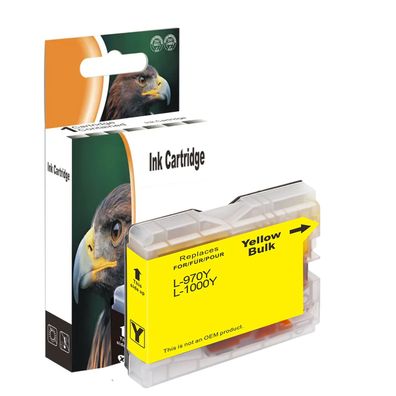 Tinte kompatibel LC-1000Y XL Brother Tintenpatrone LC1000Y yellow