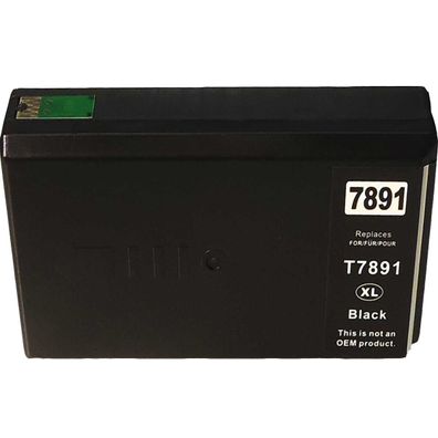 Kompatibel Epson C13T78914010, T7891, 78XL BK Schwarz Black Druckerpatrone für ...