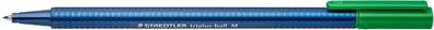 Staedtler Kugelschreiber triplus ball 437 M grün