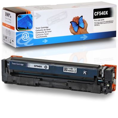 D&C Toner für HP Color LaserJet Pro MFP M281fw Tonerkassette Schwarz 3.200 Seiten ...