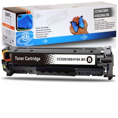 Gigao Toner für HP Color LaserJet CP2025X Tonerkassette Schwarz 4.400 Seiten kompa...