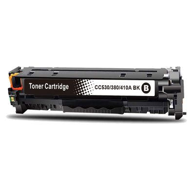 Toner kompatibel HP 305X, CE410X BK Schwarz Black Toner Patrone für 4.000 Seiten ...