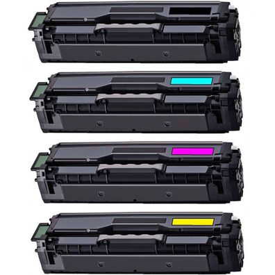 4 Toner Sparset für Samsung CLP-410 Series Laser Drucker Tonerkassetten kompatibel...
