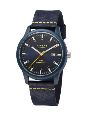 Regent Herren Armbanduhr mit Ocean-Plastic 11110911