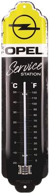 Nostalgic-Art - Metall-Thermometer Analog - Opel Service Station