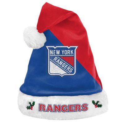 NHL New York Rangers Santa Claus Hat Mütze Weihnachtsmann Christmas Football