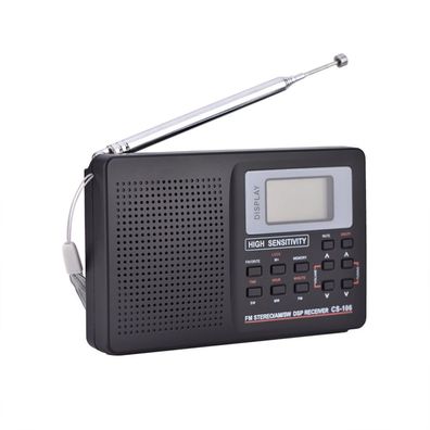 Tragbares Vollfrequenzempfänger-Weckerradio