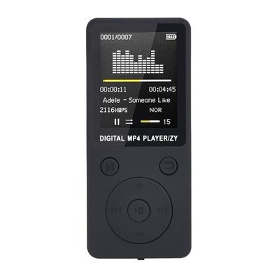 Tragbarer verlustfreier MP3 / MP4-Musik-Player und FM-Recorder