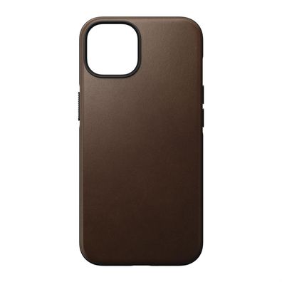 Nomad Modern Leather Case für iPhone 14 - Rustic Brown