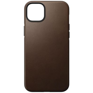 Nomad Modern Leather Case für iPhone 14 Plus - Rustic Brown