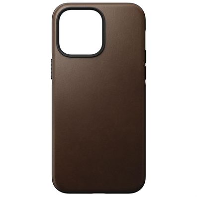 Nomad Modern Leather Case für iPhone 14 Pro Max - Rustic Brown