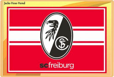SC Freiburg roß Fußmatte Logo Teppich Gr. 40x60cm Fussabtreter Türvorleger NEU