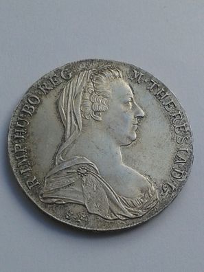 1 Silbertaler 1780 Österreich Maria Theresia Taler moderne Prägung