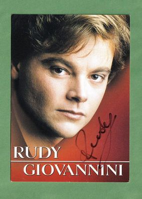 Rudy Giovannini ( ist ein Südtiroler Tenor und Sänger.) - persönlich signiert