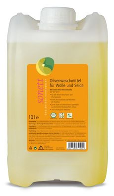Sonett Olivenwaschmittel für Wolle & Seide 10 l