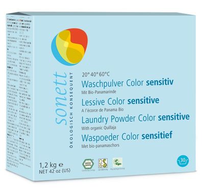 Sonett Waschpulver Color sensitiv 1,2 kg