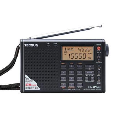 Tecsun -full radio digitaler demodulator fm / am / sw / lw stereo, tragbar, internet