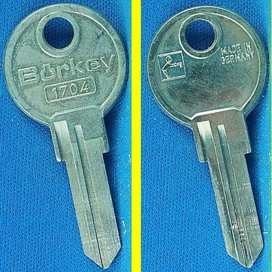 Schlüsselrohling Börkey 1704 für Burgwächter Fahrradschlösser + Kabelschlösser