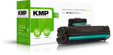 KMP H-T15 schwarz Tonerkartusche ersetzt HP LaserJet HP 12A / Canon 703 (Q2612A/76...