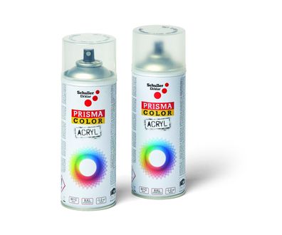 Acryl Sprühlack Lackspray farblos matt / glanz 400ml Prisma Color Schuller