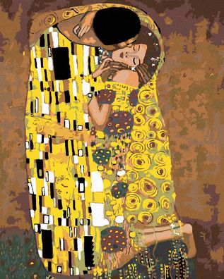 Zuty - Malen nach Zahlen - KUSS (Gustav Klimt), 40x50 cm