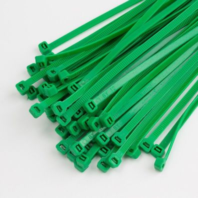 Profi Kabelbinder Grün in hochwertiger Qualität für Haus Garten und Industrie