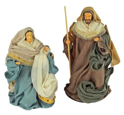 Ankleidefiguren Heilige Familie 2-tlg., ca. 20 cm, CR 38264