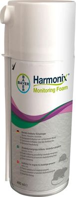 Bayer Harmonix Monitoring Schaum, 400 ml Ermittlung von Nagern Spuren Aufspüren