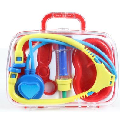 6x Doktor Set Kinder Spielzeug Lernen Arzt Koffer Kit Medizin Rollen Geschenk