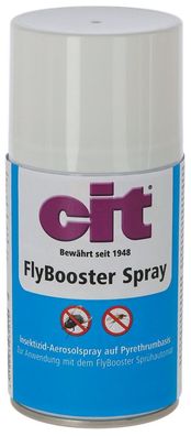 2 x Cit FlyBooster Spray Nachfüller a 250 ml Insektenspray Spray Insekt Fliege