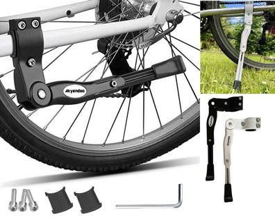Premium Fahrradständer Fahrrad Seitenständer Ständer verstellbar e-Bike 24 - 29