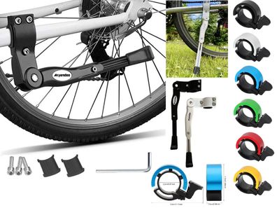 Premium Fahrradständer Fahrrad Seitenständer Ständer verstellbar e-Bike 24-29