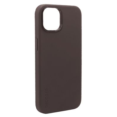 Decoded Leather Backcover für iPhone 14 Plus - Chocolate Brown