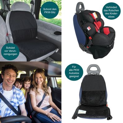 KIDS Sitzschutz Anti-Rutschmatte FIXY Schonbezug Schutzmatte für Autositze